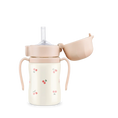 Load image into Gallery viewer, Grosmimi stainless straw cup 200ml/300ml sweet cherry
