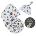 Load image into Gallery viewer, Living Textiles Newborn Gift Set-Hello World Gift Set
