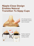 Load image into Gallery viewer, Thyseed Natural PPSU Spout Sippy Cup 10oz/300ml (Handle Edition）
