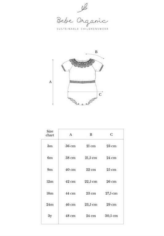 Bebe Organic Mila Romper