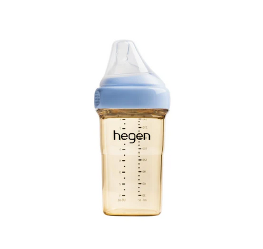 HEGEN BLUE FEEDING BOTTLE 240ML 80HZ