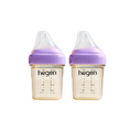 Load image into Gallery viewer, Hegen Pcto™ 150ml/5oz Feeding Bottle PPSU, 2 pack - Purple
