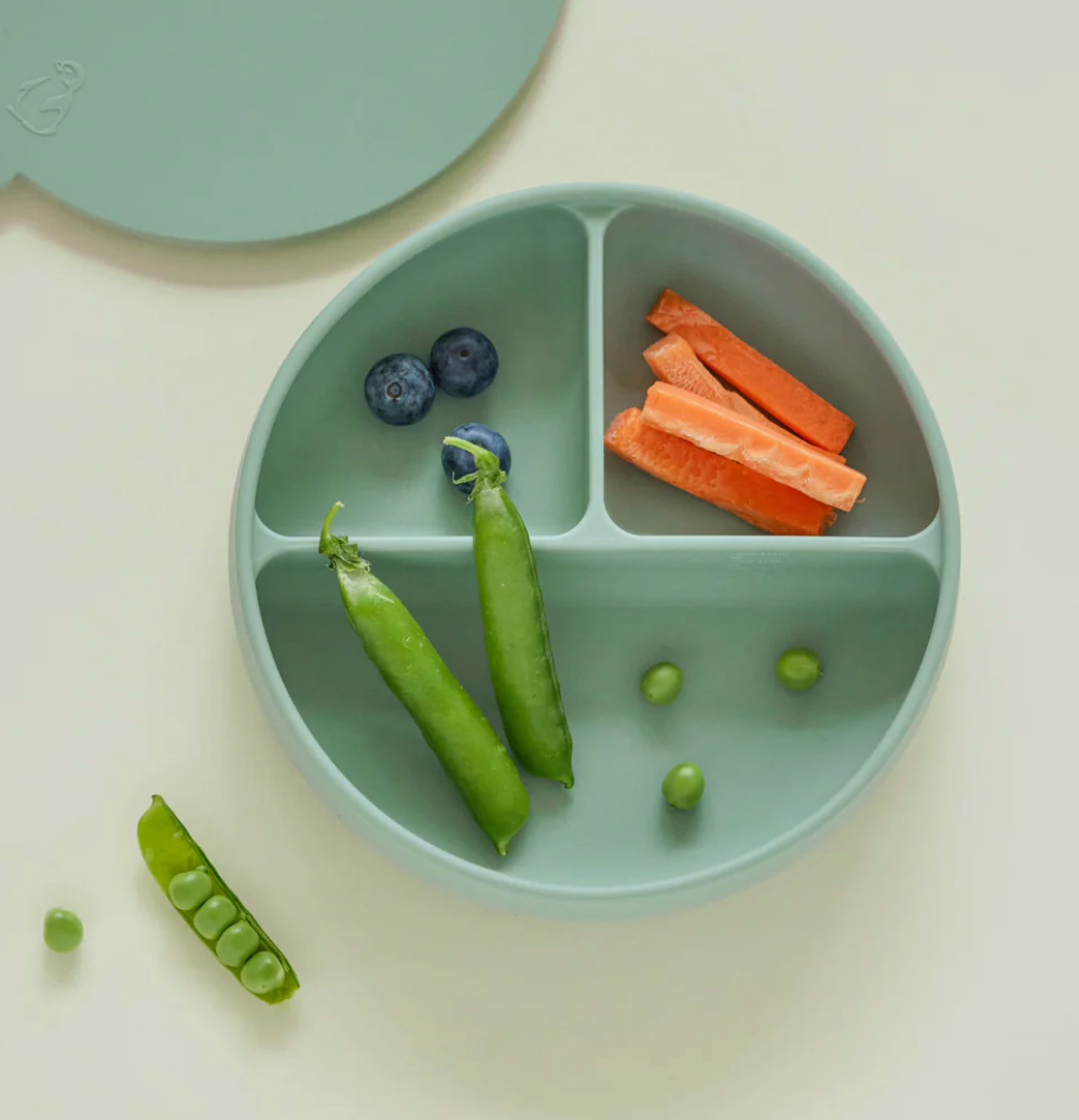Konny EASYFEED Silicone Plate with Lid (1-4Y)