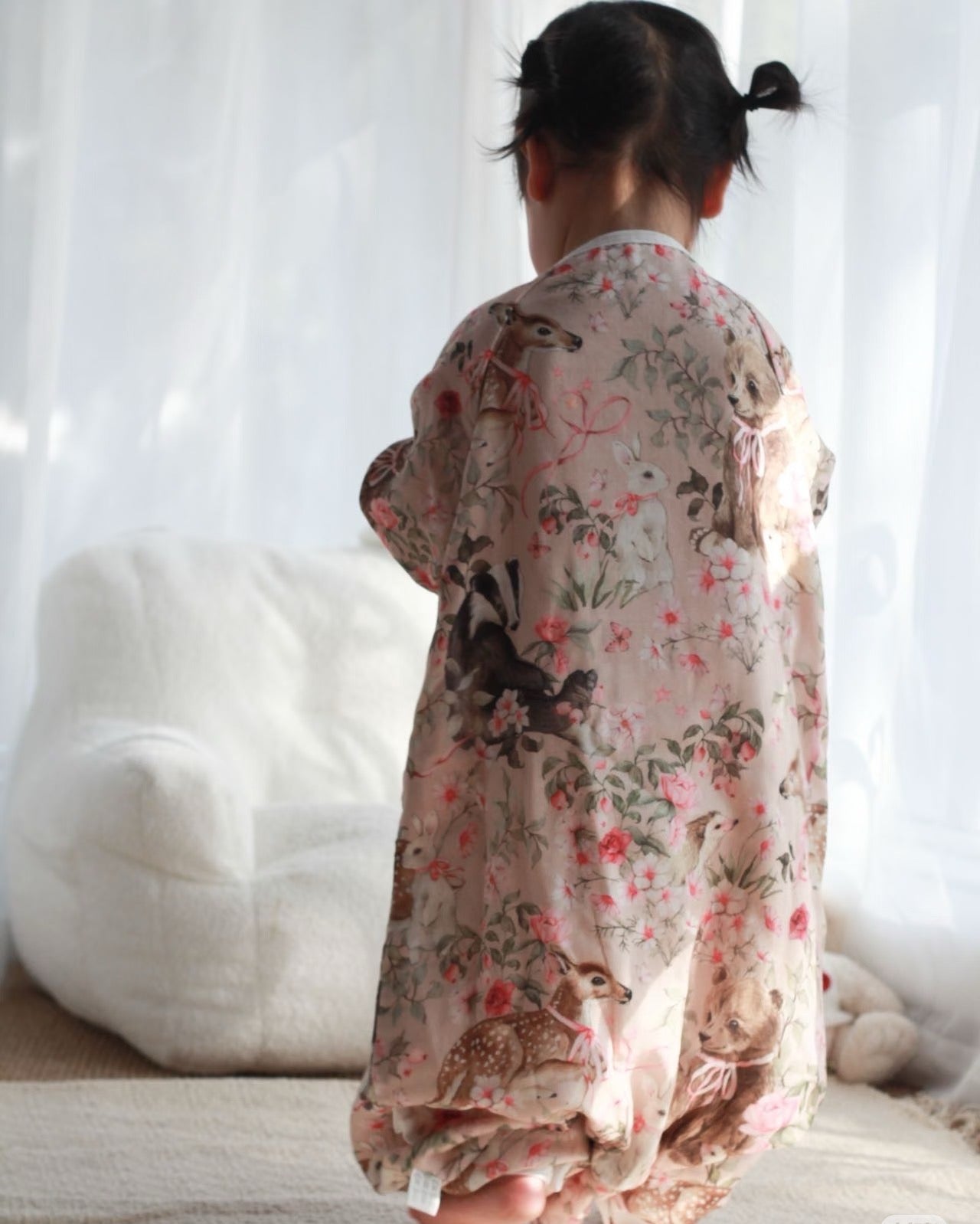Sleep Bag Long Sleeve Blooming Forest