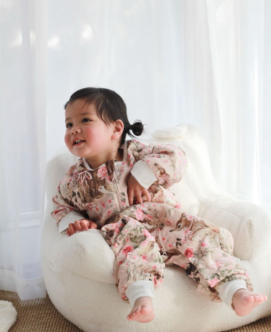 Sleep Bag Long Sleeve Blooming Forest