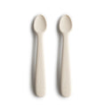 Load image into Gallery viewer, Mushie Silicone Feeding Spoons 2-Pack
