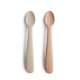 Load image into Gallery viewer, Mushie Silicone Feeding Spoons 2-Pack
