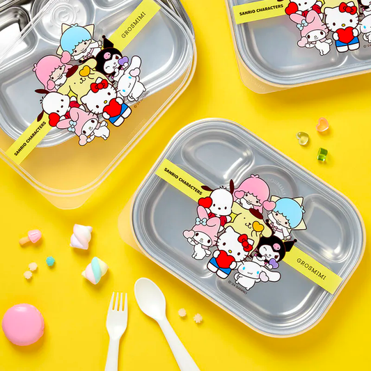 GROSMIMI SANRIO Stainless Baby Food Tray