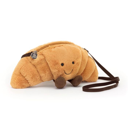 JELLYCAT AMUSEABLES CROISSANT BAG BEIGE 5X27X15CM