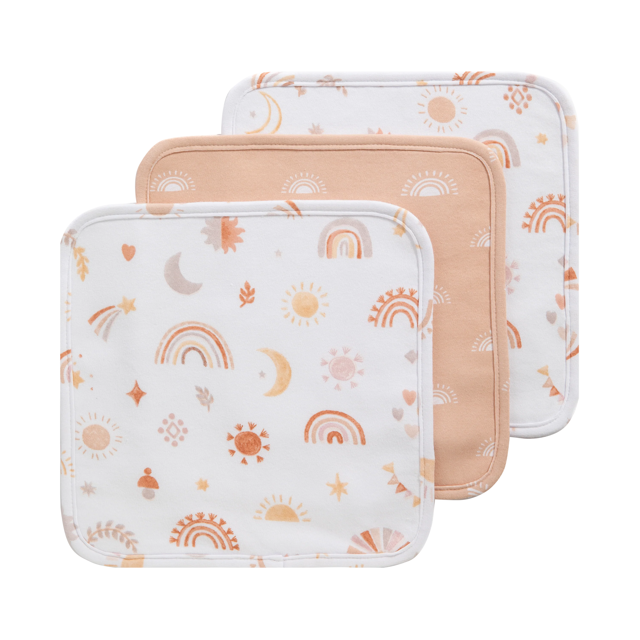 Living Textiles 3-Pack Washcloths