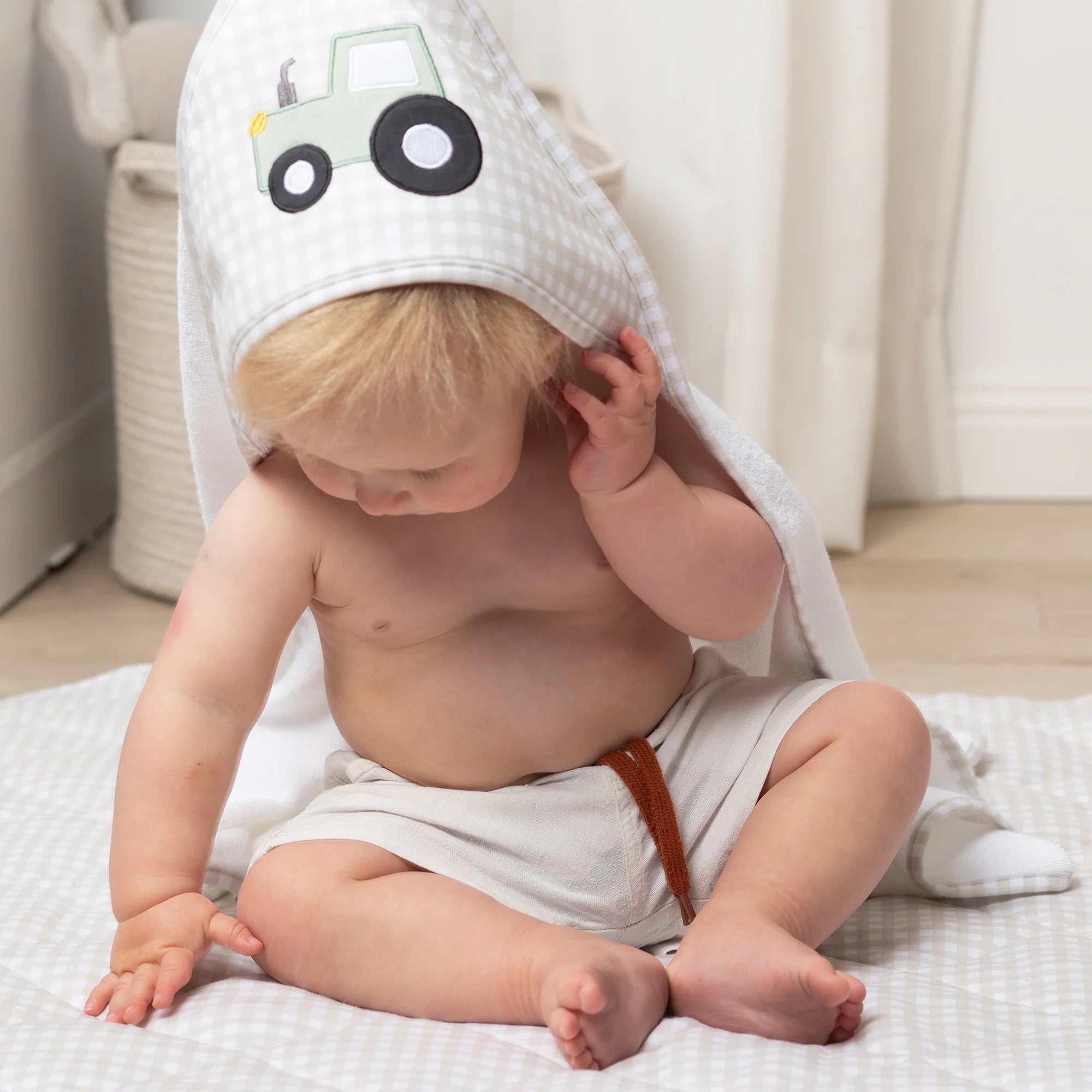 Living Textiles Hooded Towels