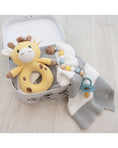 Load image into Gallery viewer, Noah the Giraffe Knitted Rattle
