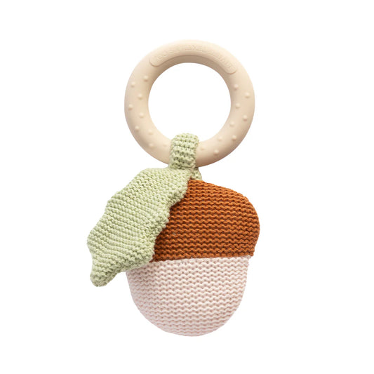 Living Textiles Whimsical Wonderland Ring Rattle
