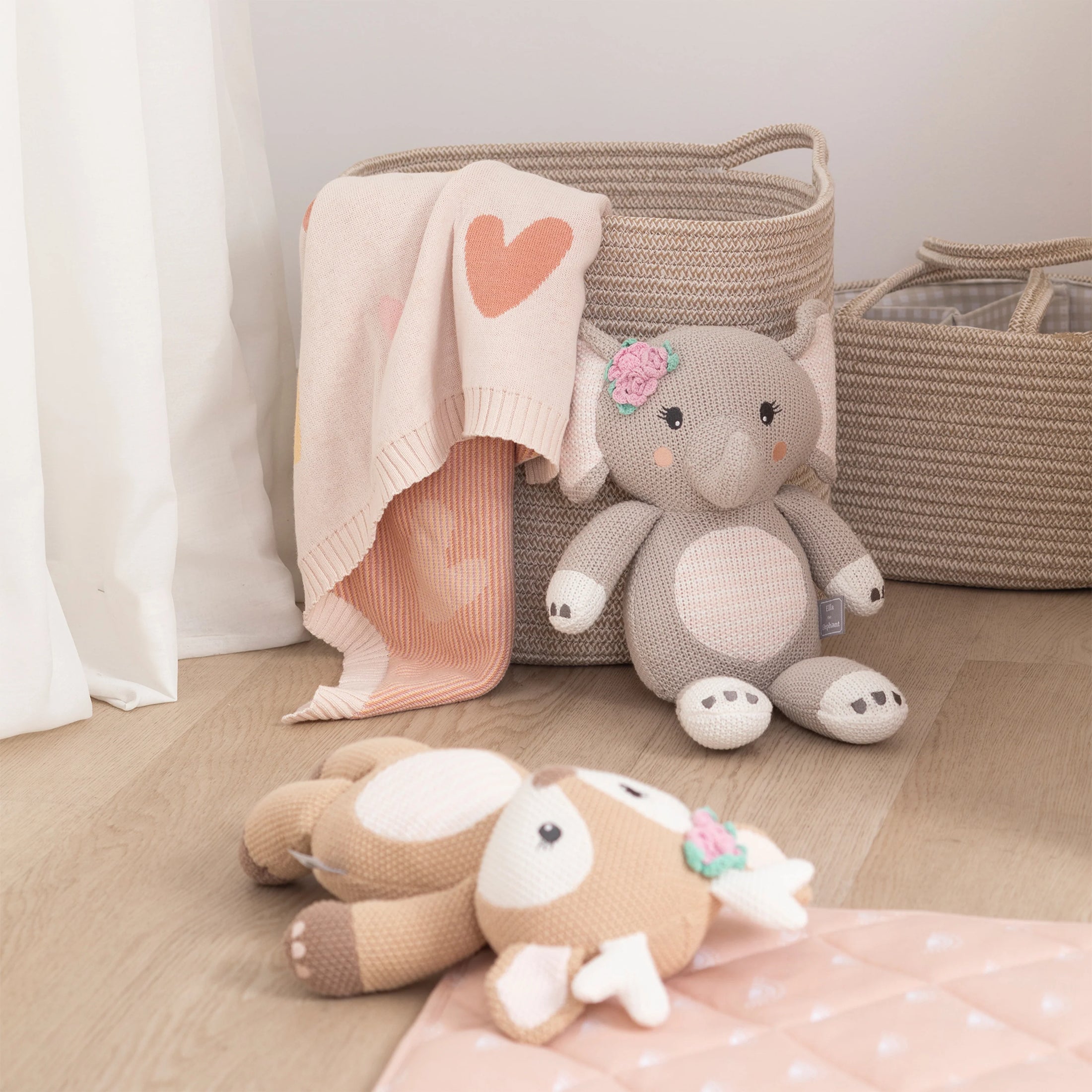 Living Textiles Jacquard Blanket