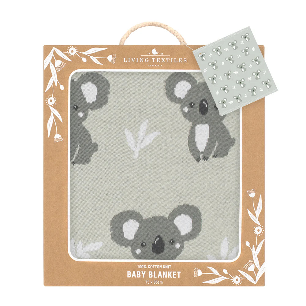 Living Textiles Jacquard Blanket