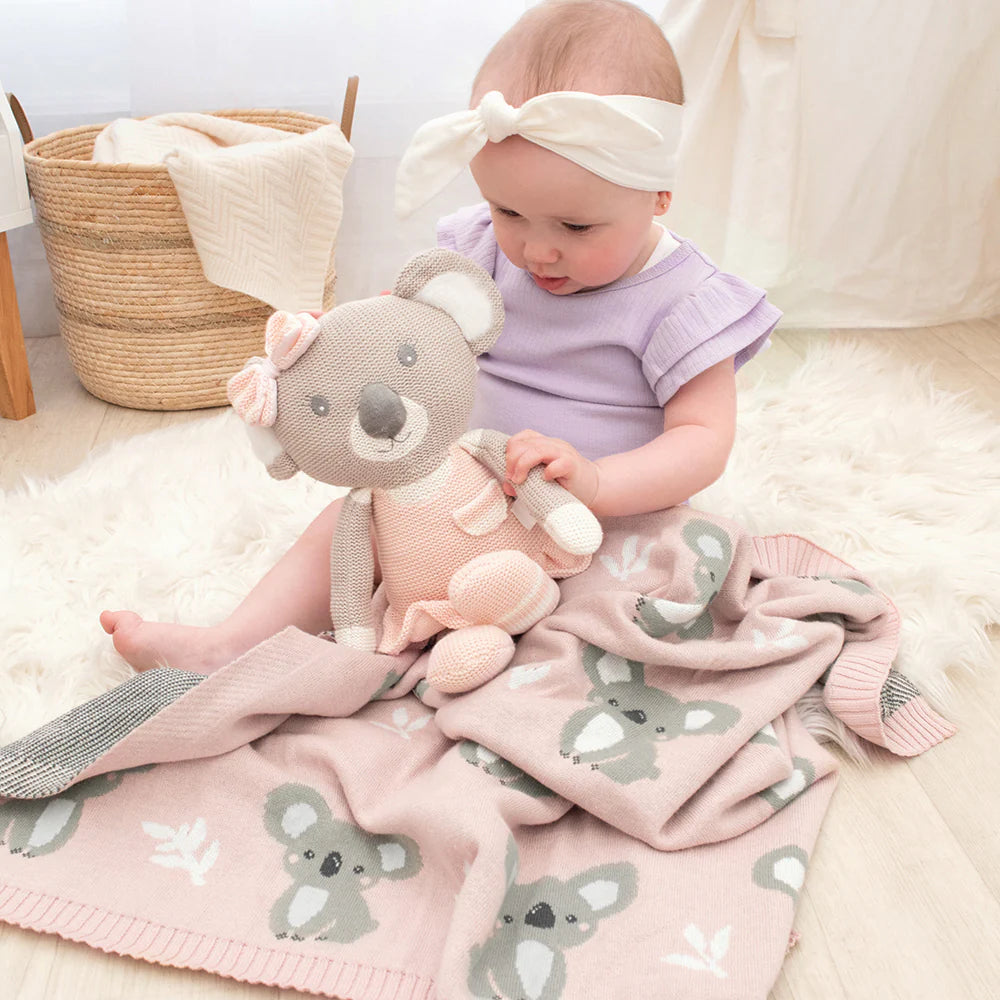Living Textiles Jacquard Blanket