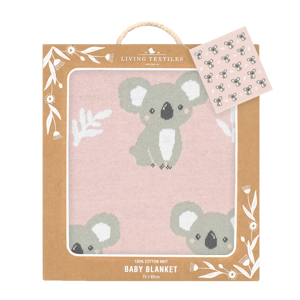 Living Textiles Jacquard Blanket