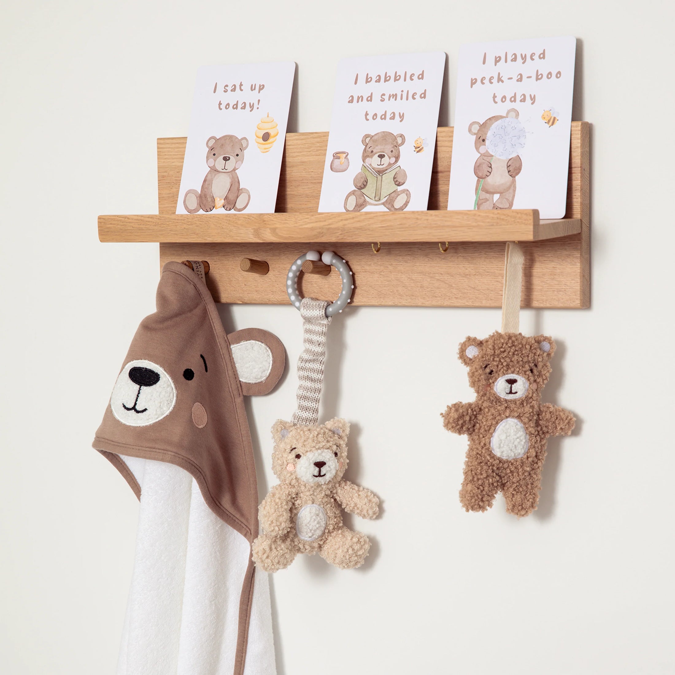 Living Textiles Ring Rattle & Dummy Chain Set