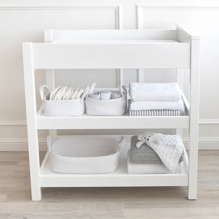Living Textiles 3 Pc Cotton Rope Storage Set