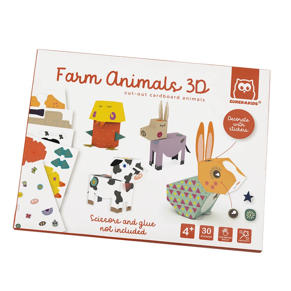 Eurekakids FARM ANIMALS 3D 4A+
