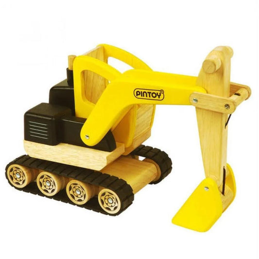 Wooden Digger Pin Toy