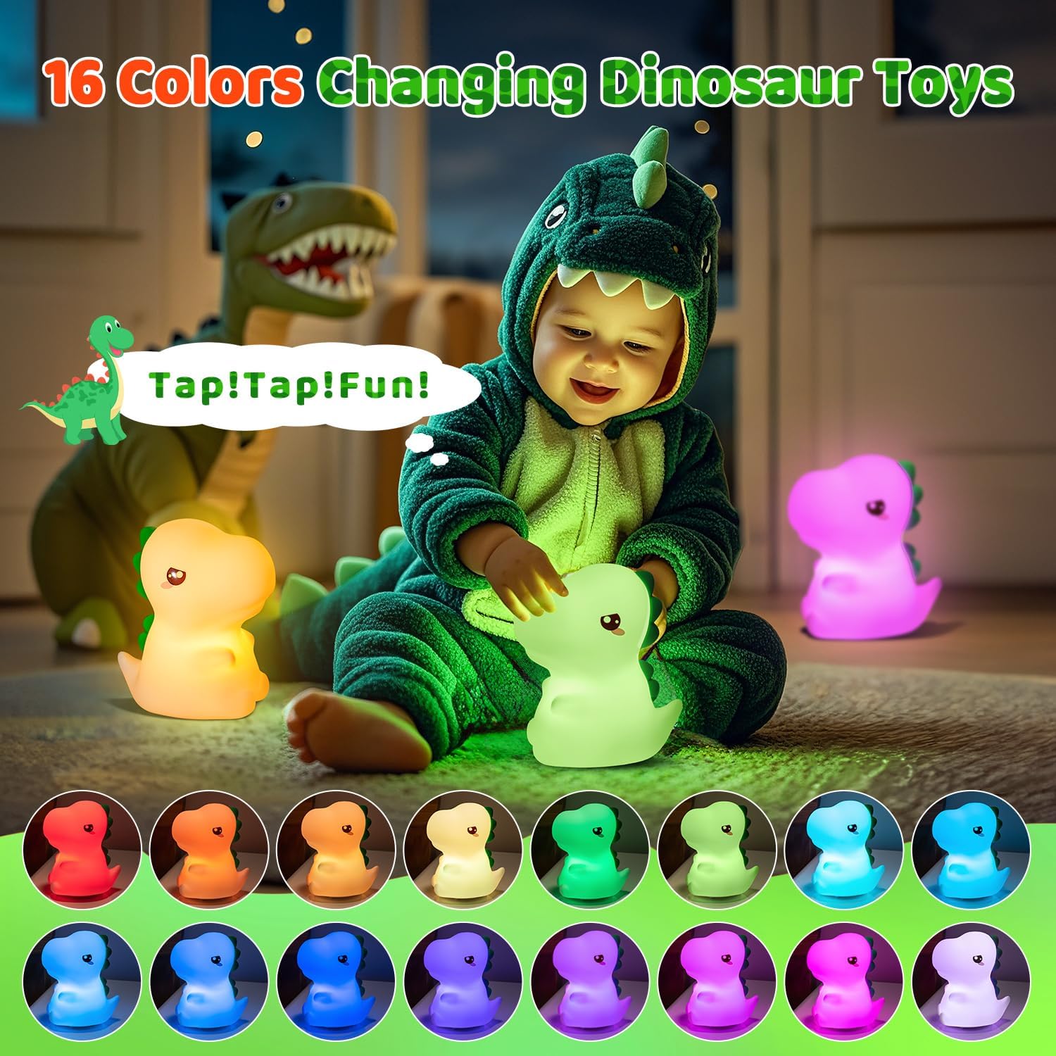 Eurekakids Dino lamp
