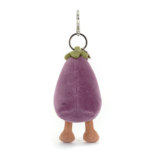JELLYCAT Vivacious Aubergine Bag Charm