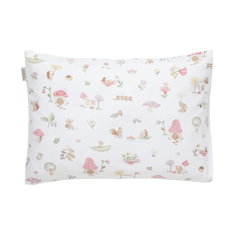 Organic Jersey 1pk Pillowcase - whimsical Wonderland