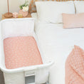 Load image into Gallery viewer, Living Textiles 2pk Bedside Sleeper Fitted Sheet
