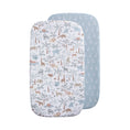 Load image into Gallery viewer, Living Textiles 2pk Bedside Sleeper Fitted Sheet
