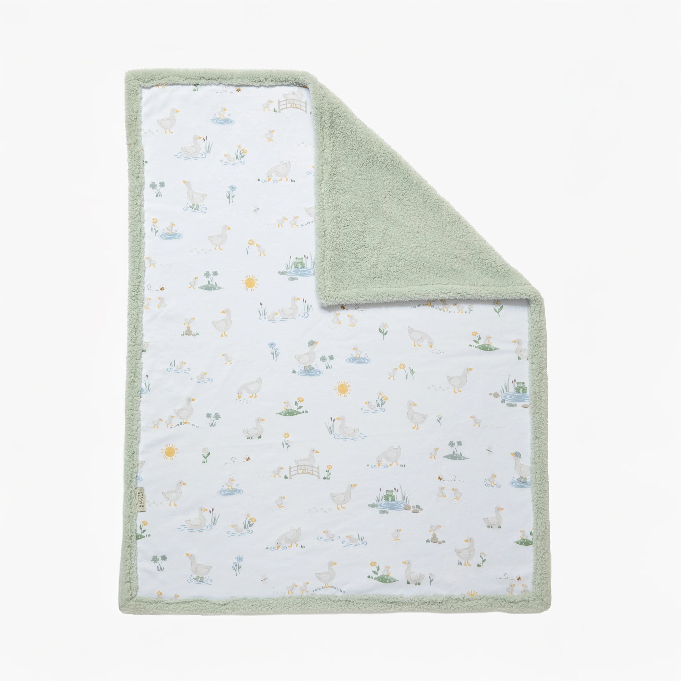 Living Textiles Sherpa Blanket