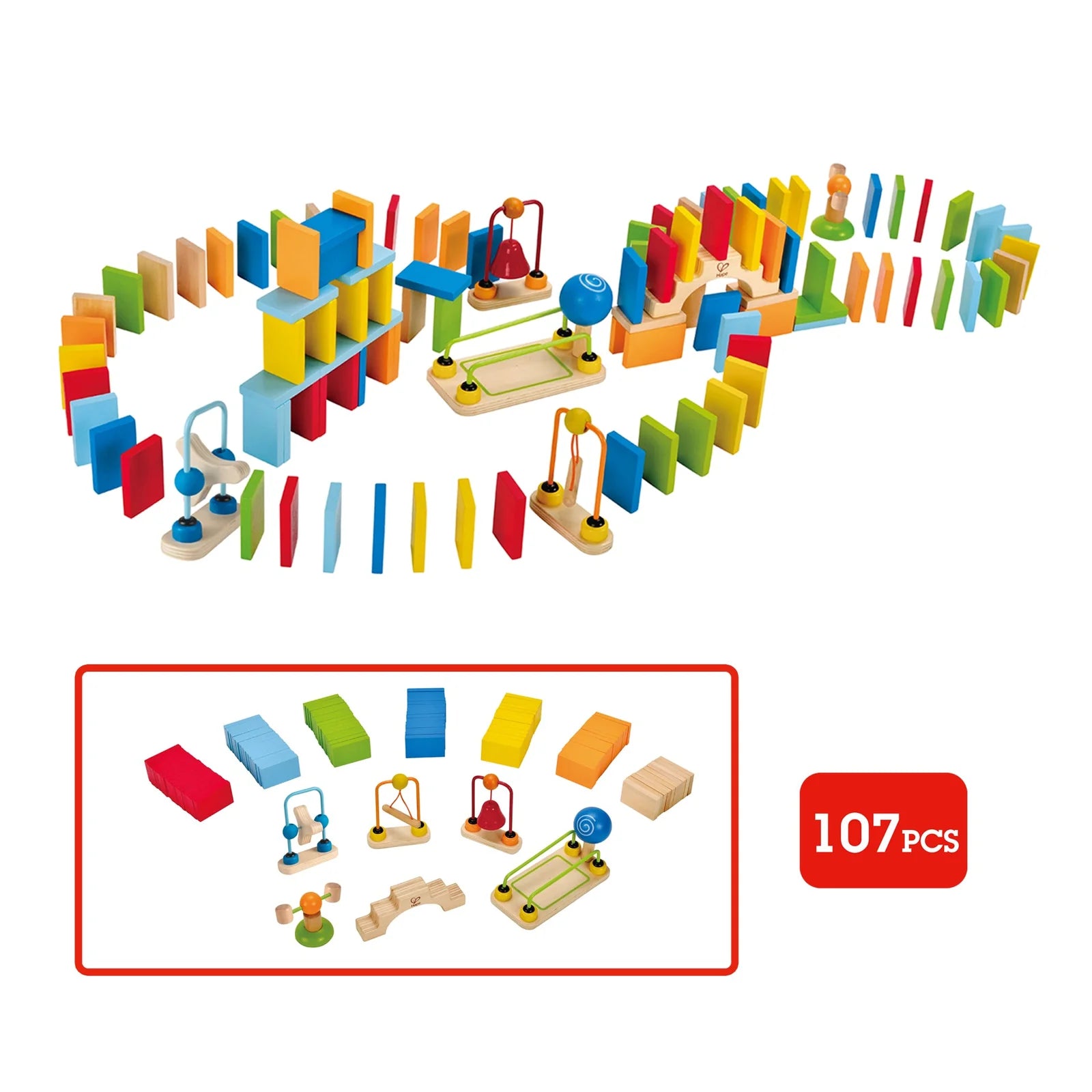 HAPE Dynamo Dominoes 3yrs+