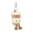 Load image into Gallery viewer, Jellycat amuseables coffee to go bag charm
