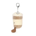 Load image into Gallery viewer, Jellycat amuseables coffee to go bag charm
