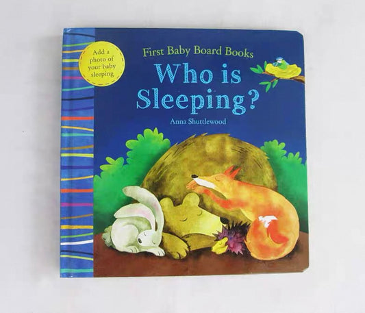 First Baby Board Book – Who Is Sleeping