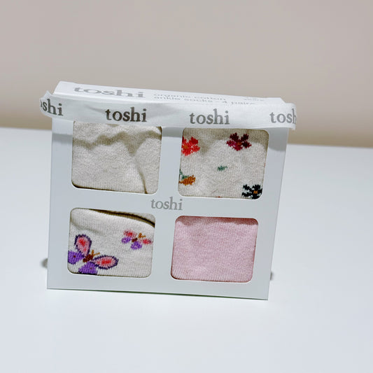 TOSHI ANKLE SOCKS SET 4PCS GB SOA SWH 2Y