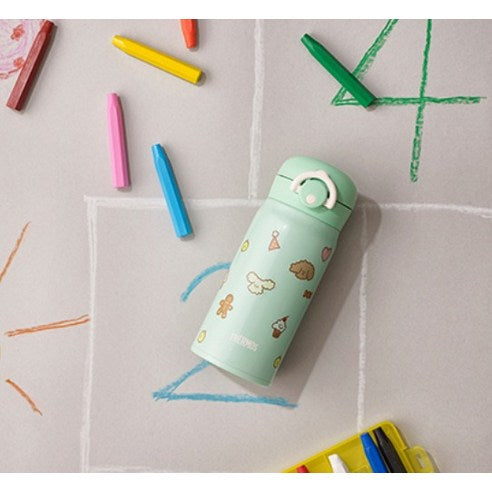 Thermos My Design Bottle JNR-351K Yellow /GREEN 350ml