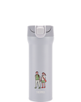 Load image into Gallery viewer, Thermos zeroperzero purple water bottle 480ml
