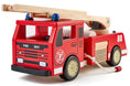 Load image into Gallery viewer, Large Wooden Fire Engine Pin Toy
