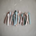 Load image into Gallery viewer, Mushie Silicone Feeding Spoons 2-Pack
