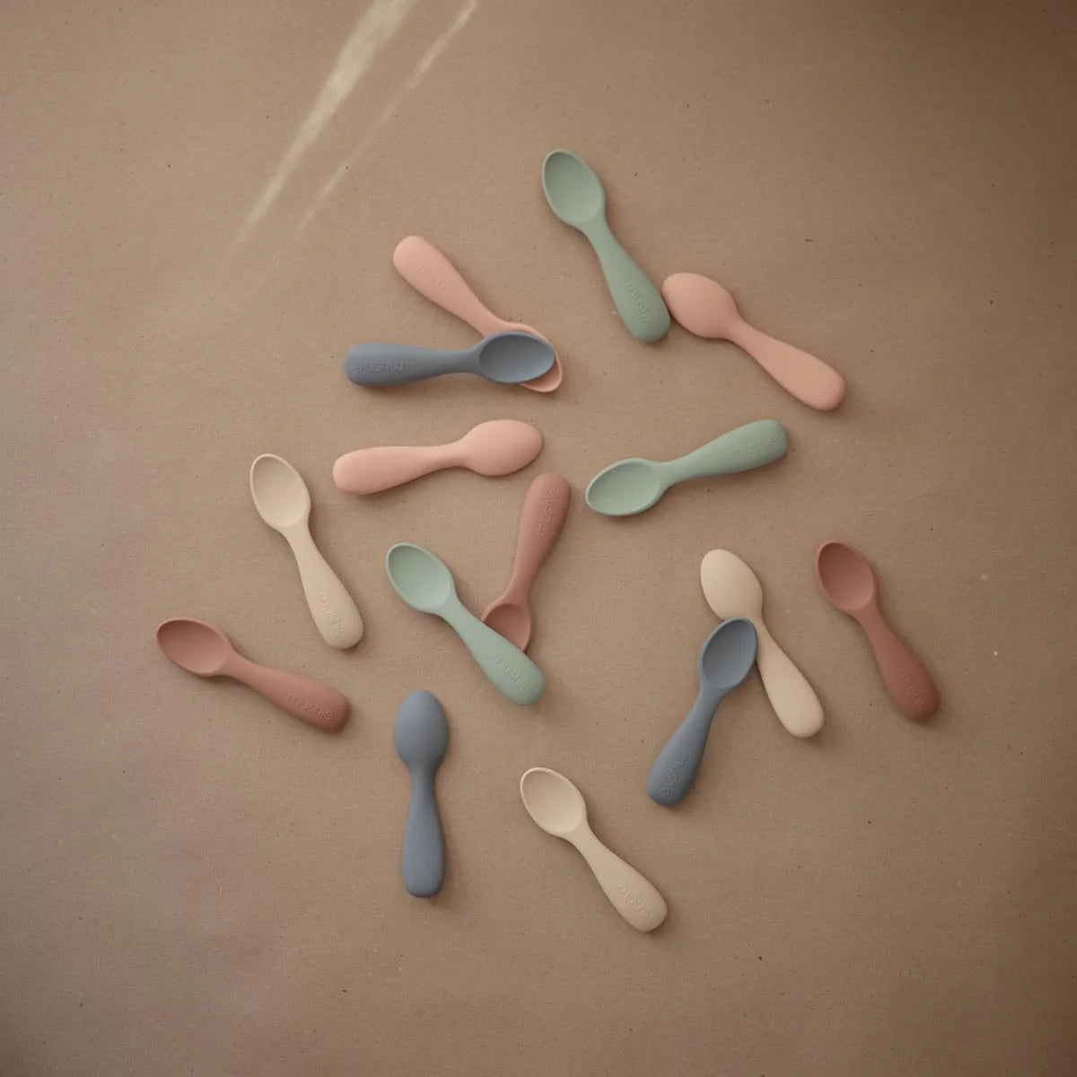 Mushie Toddler Starter Spoons 2 Pack
