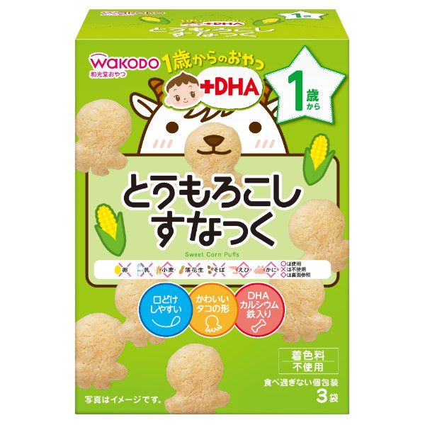 WAKODO Sweet Corn Puffs