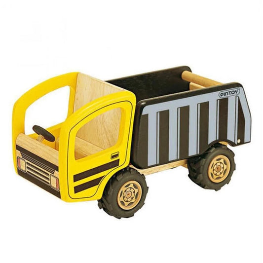 Wooden Dump Truck  Pin Toy