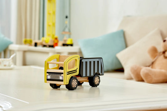 Wooden Dump Truck  Pin Toy
