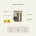 Load image into Gallery viewer, Citron Grand Lunch Box - 4 Compartments | Ballerina
