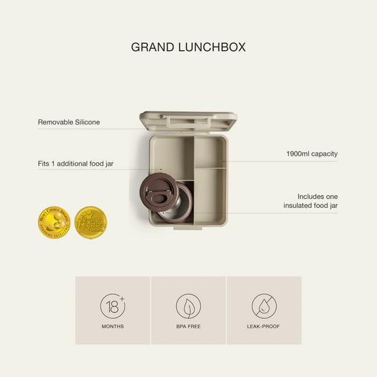 Citron Grand Lunch Box - 4 Compartments | Vehicles