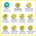 Load image into Gallery viewer, Small Star & Sheepz / Yellow / Color & Stripe Tag Medium Size (38*18cm)
