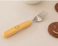 Load image into Gallery viewer, Daily Like Cutie Spoon & Fork Set 데일리라이크 큐티 스푼포크 세트
