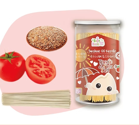 BABY BASIC Noodle Tomato & Flax Seed