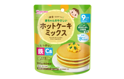 WAKODO Hot Cake Mix SpinachAnd Japanese Mustard 100G